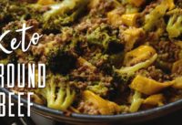 Keto Ground Beef with Broccoli & Zucchini Stir Fry | Keto Recipe | Headbanger's Kitchen