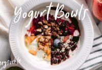 4 Yogurt Bowls To Make Your Breakfasts Healthier | HONEYSUCKLE