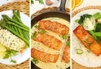 3 Healthy Salmon Recipes | 20 Minute Dinner Ideas