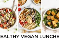 HEALTHY VEGAN LUNCH RECIPES ‣‣ quick & easy