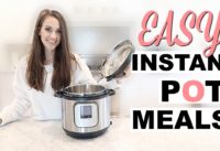 4 EXTREMELY EASY & AFFORDABLE INSTANT POT MEALS // Gluten Free and Dairy Free // SIMPLY ALLIE