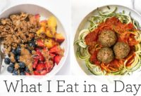 WHAT I EAT IN A DAY (VEGAN) ‣‣ easy & healthy vegan meals