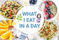 What I Eat In a Day While Pregnant | HEALTHY VEGAN RECIPES