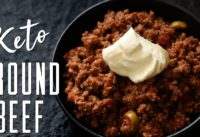 Keto ground beef recipe (ONLY 3 Ingredients) – Easy Keto Dinner