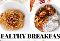 HEALTHY BREAKFAST RECIPES for fall: easy, paleo recipes