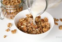 Low Carb Granola Cereal Recipe (Paleo, Gluten-Free, Sugar-Free)