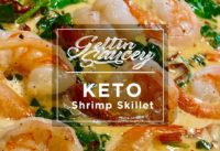 Creamy Keto Shrimp & Spinach Skillet | Keto Recipes | Paleo Whole 30 | Keto Diet Ideas