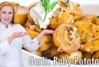 Garlic Baby Potatoes