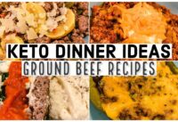 KETO DINNER IDEAS | Keto Ground Beef Recipes | Suz and The Crew