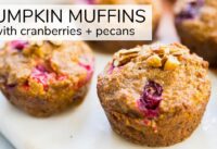 PUMPKIN MUFFINS | healthy paleo muffin recipe