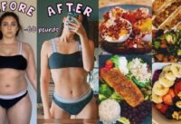 WHAT I ATE IN A DAY TO LOSE 60 POUNDS DURING QUARANTINE