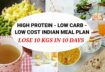 High Protien Low Carb Low Cost Indian Meal Plan | Lose 10 Kgs In 10 Days