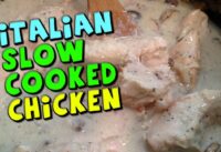 Italian Slow Cooked Chicken Recipe (Low Fat/High Protein)