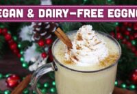 Vegan and Dairy Free Eggnog! Healthy Christmas Recipes – Mind Over Munch