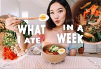 What I Ate In A Week (Healthy Asian Recipes)