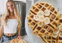 HOMEMADE WAFFLES RECIPE (Easy, Vegan & High Protein)