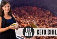 Keto Chili Recipe In The Slow Cooker (Rich & Comforting!)