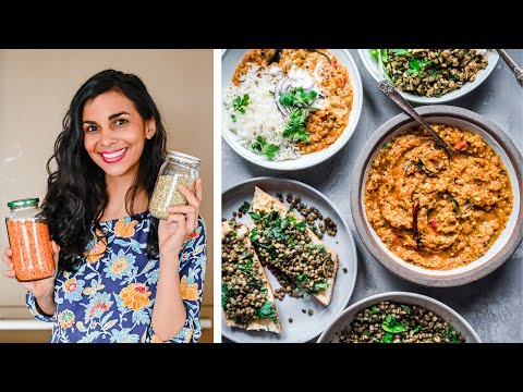 3 Delicious Lentil Recipes | healthy + vegan