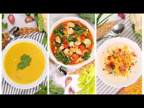 3 Low Carb Soup Recipes | Easy Fall Recipes