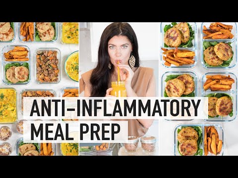 5 DAY ANTI-INFLAMMATORY MEAL PREP | Anti-Inflammatory Foods to Reduce Bloating & Inflammation