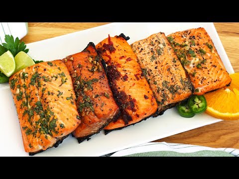 5 EASY Salmon Marinades!