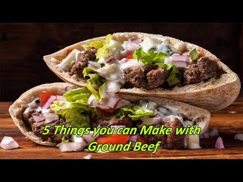 5 Healthy Ground Beef Recipes for Dinner | Things you can Make with Ground Beef