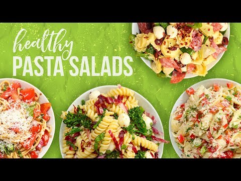 5 Healthy PASTA SALAD Recipes | Back-To-School 2017