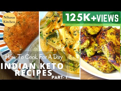 5 Keto Diet Recipes For Weight Loss- Part I : Full Day Indian Keto Recipes Meal With Macros