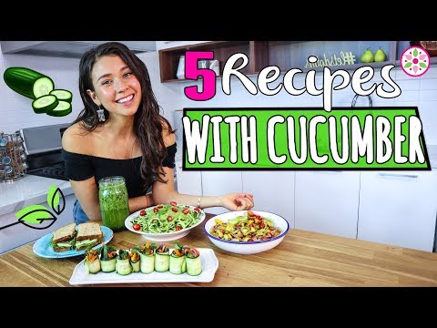 5 RECIPES WITH CUCUMBER TO BURN FAT! 🥒Yovana