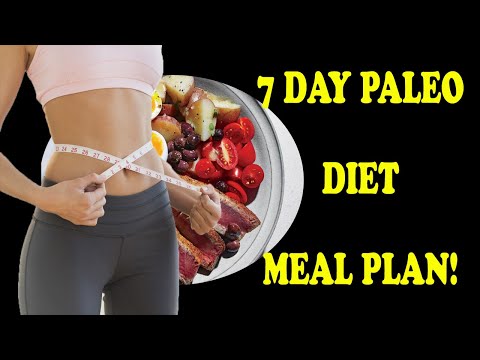 7 Day Paleo Diet Meal Plan