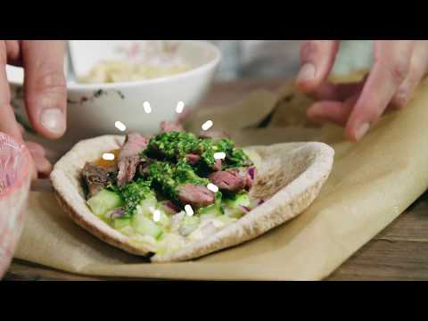 A Beef Pita Recipe to Celebrate the Mediterranean Diet