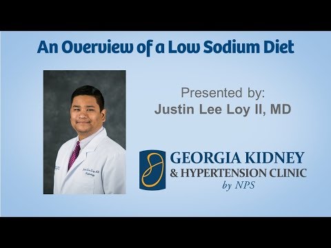 An Overview of a Low Sodium Diet - Justin Lee Loy