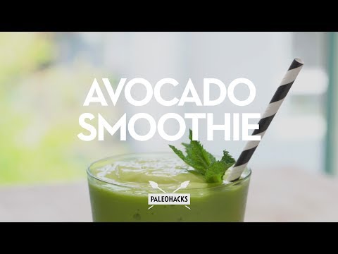 Avocado Smoothie | Paleo Recipe