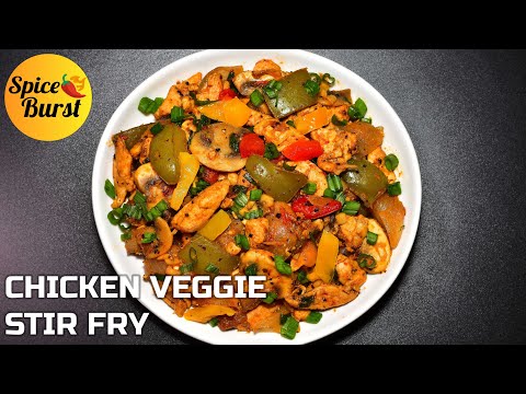 Chicken Veggie Stir Fry|Paleo Diet Recipes|Paleo Chicken Recipe