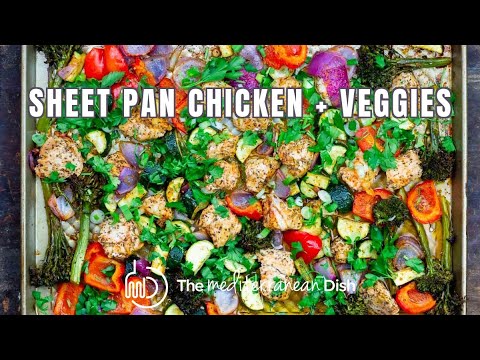 Easy and Healthy Sheet Pan Chicken and Veggies