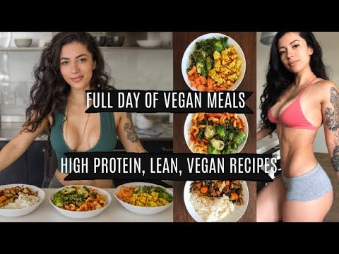 FULL DAY OF EATING VEGAN with EASY RECIPES! What I eat to stay lean!