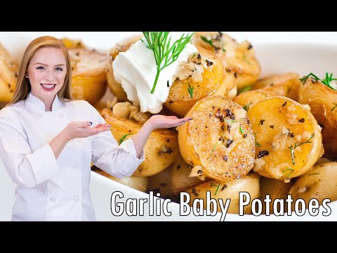 Garlic Baby Potatoes