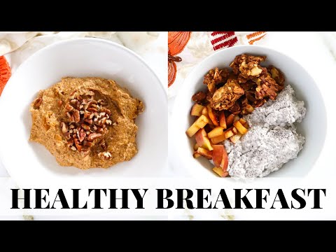 HEALTHY BREAKFAST RECIPES for fall: easy, paleo recipes