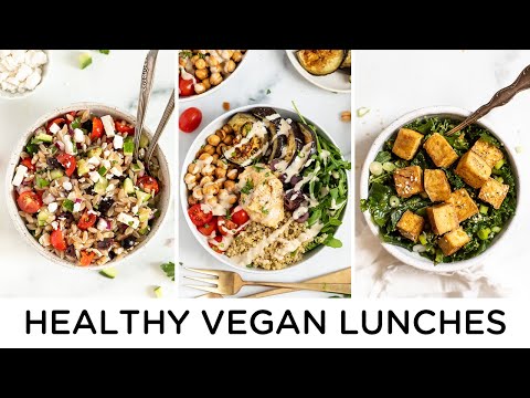 HEALTHY VEGAN LUNCH RECIPES ‣‣ quick & easy