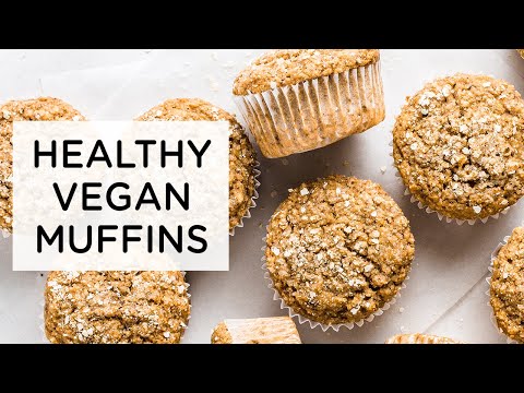 HEALTHY VEGAN MUFFINS ‣‣ gluten-free & oil-free