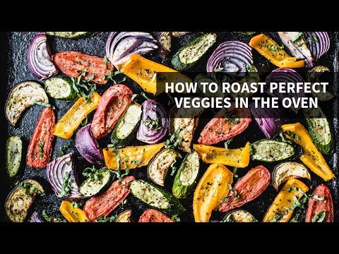 HOW TO ROAST PERFECT VEGGIES IN THE OVEN | paleo diet meal prep