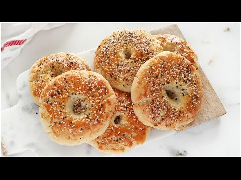 Healthy Bagel Recipe | low carb, vegan, paleo recipe