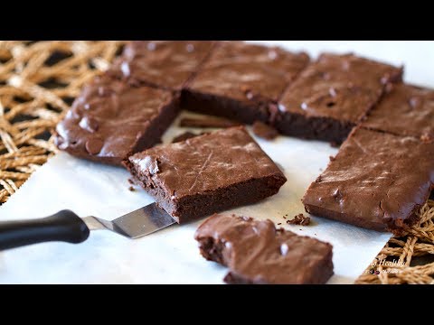 Healthy Fudgy Brownies (Nut-free, Grain-free, Gluten-free, Low Carb, Paleo)