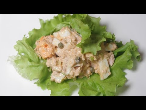 How To Make Egg & Tuna Salad Lettuce Wraps - Recipe