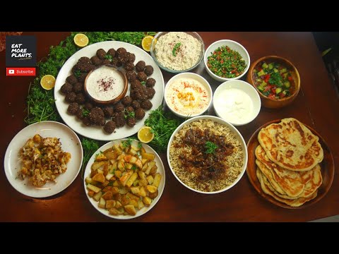 How to cook a MEDITERRANEAN FEAST🔥🔥🔥 4K