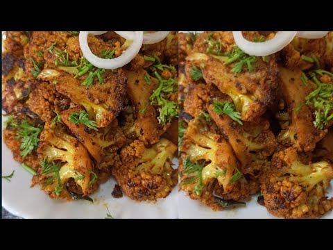 How to make spicy cauliflower recipie without deep fry / paleo recipie