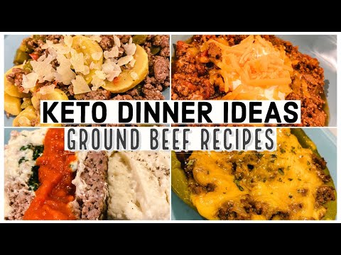 KETO DINNER IDEAS | Keto Ground Beef Recipes | Suz and The Crew