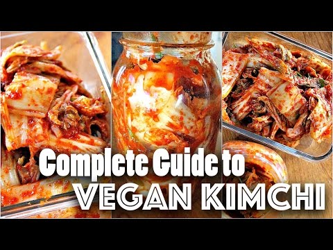 KIMCHI RECIPE (Vegan) - Easy Step-by-Step Guide