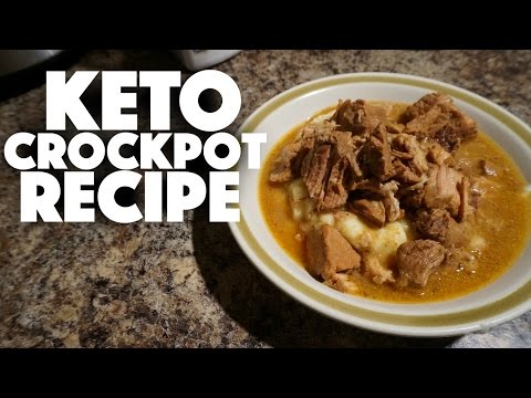 Keto Crock Pot Pork Recipe - low carb - ketogenic diet - ketosis - keto diet recipes - high fat