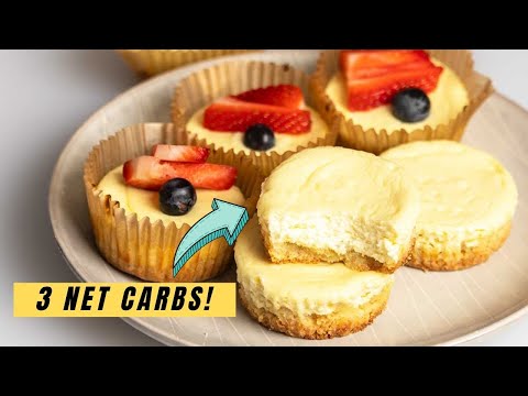 Keto Mini Cheesecake Bites